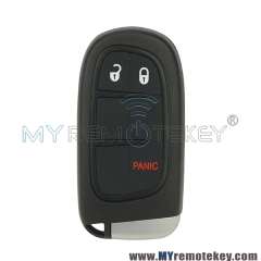 Smart car key 2 button with panic 434mhz for Chrysler Dodge Jeep