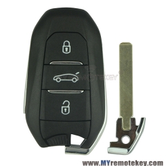 OEM Smart key remote control 3 button 433.92mhz ID46 chip for Citroen