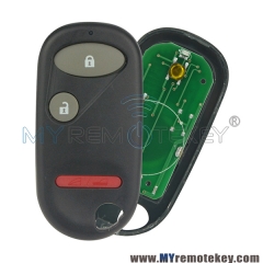 72147-S5A-A01 remote fob 3 button 433Mhz for Honda Pilot Civic 2004 2005