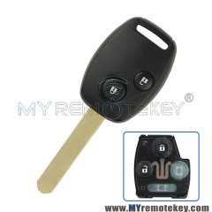 Remote head key 433.9mhz HON66 2 button OUCG8D-380H-A for Honda