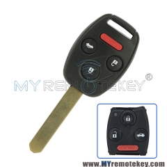 Remote head key MLBHLIK-1T 3 button with panic 313.8Mhz for Honda CRV Fit