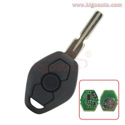 Remote key HU58 CAS system for BMW 3 button