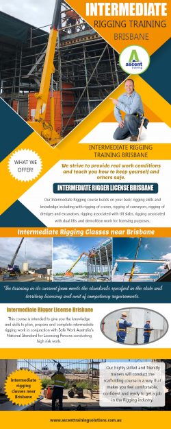 Intermediate Rigging Training Brisbane