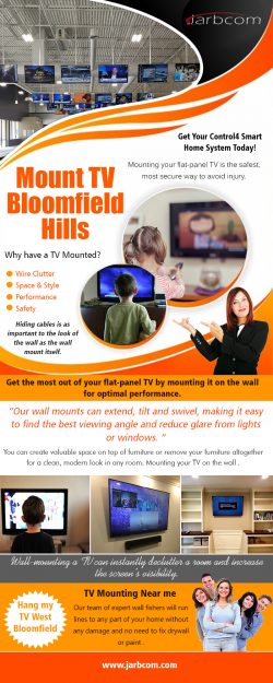 Mount TV Bloomfield Hills | Call – 1-800-369-0374 | jarbcom.com