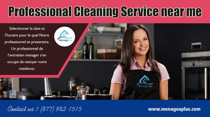 Professional Cleaning Service Near Me