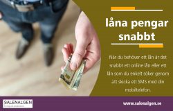 låna pengar snabbt