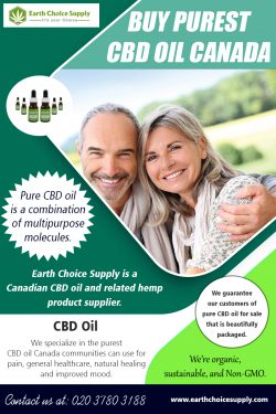 Buy Purest CBD Oil Canada | Call – 416-922-7238 | earthchoicesupply.com