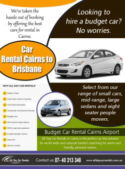 Car Rental Cairns to Brisbane
