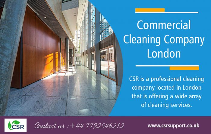 Commercial Cleaning Company london