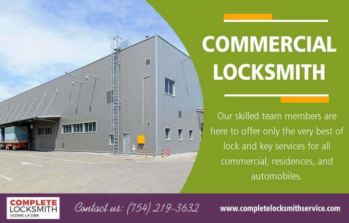 Commercial Locksmith | Call – 754-219-3632 | completelocksmithservice.com