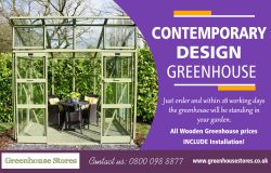 Contemporary Design Greenhouse