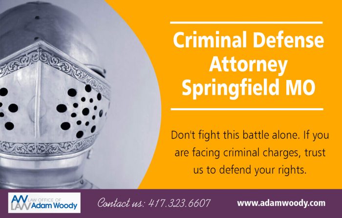 Criminal Defense Attorney Springfield MO