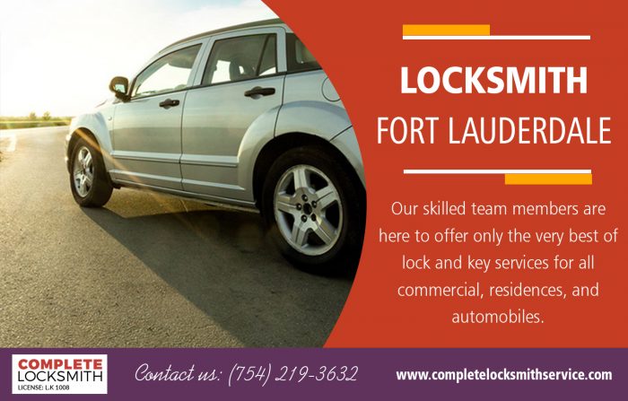 Locksmith Fort Lauderdale | Call – 754-219-3632 | completelocksmithservice.com