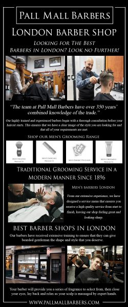 London Barber Shop | Call – 020 73878887 | www.pallmallbarbers.com