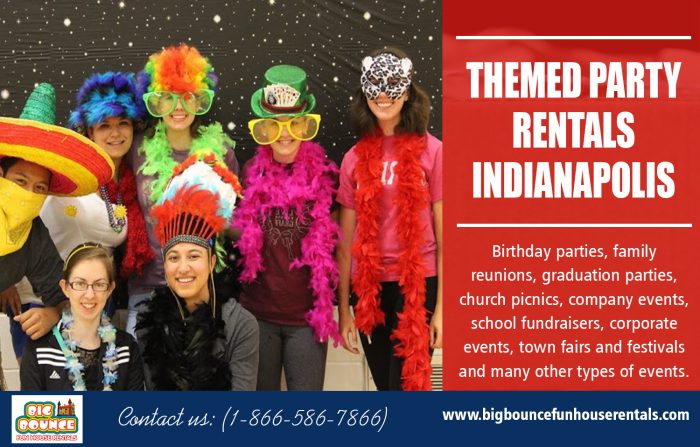 Themed Party Rentals Indianapolis | Call – 1-866-586-7866 | bigbouncefunhouserentals.com