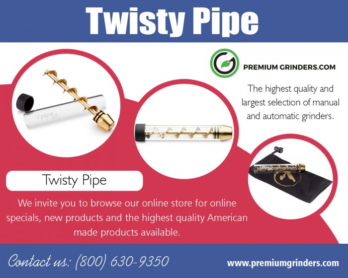 Twisty Pipe | 18006309350 | premiumgrinders.com