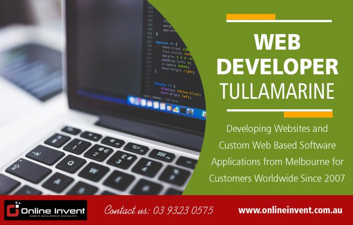 Web Developer In Tullamarine