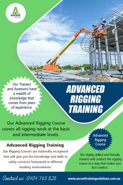 Advanced Rigging Training