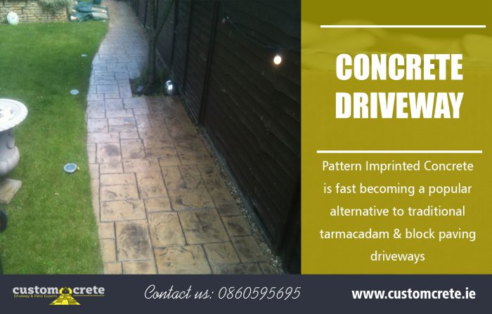 Concrete Driveway | Call us 0860595695 | customcrete.ie