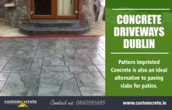 Concrete Driveways Dublin | Call us 0860595695 | customcrete.ie