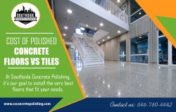 Cost of Polished Concrete Floors VS Tiles