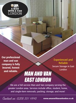 Man and Van East London