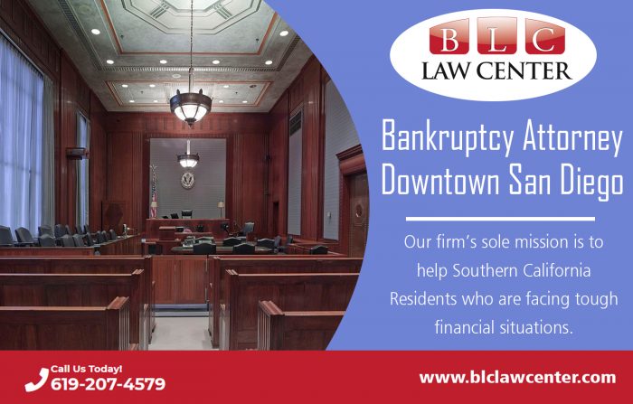 Bankruptcy Attorney Downtown San Diego |(619) 207-4579 | blclawcenter.com