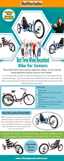best three wheel recumbent bike for seniors 2019
