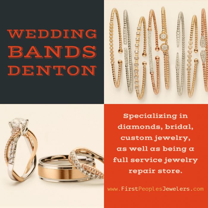 Wedding Bands Denton | Call – 940 383-3032 | FirstPeoplesJewelers.com