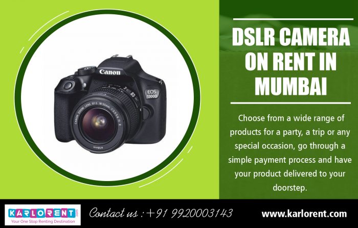 DSLR Camera on Rent in Mumbai