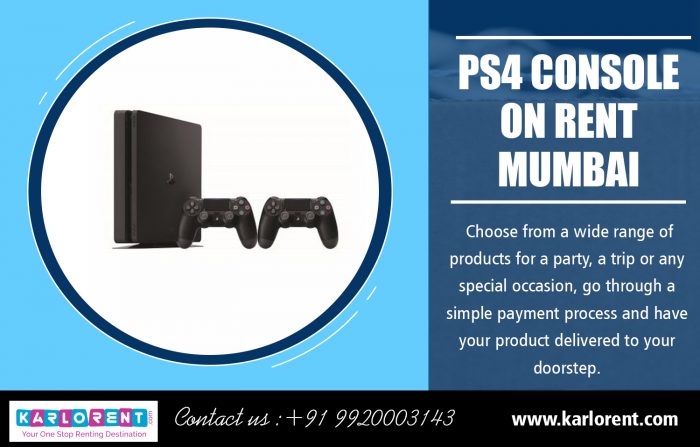 PS4 Console on Rent Mumbai