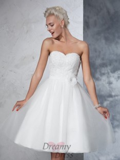 Robes de mariée courte pas cher – DreamyDress