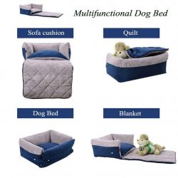 Multifunctional dog bed soft pet sofa cushion pet bed sofa mat