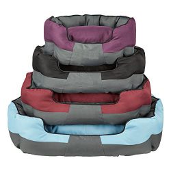 manufacturer wholesale Washable waterproof dog bed soft warm pet basket dog bed