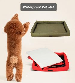 Custom logo Waterproof chewproof Pet Dog Bed Mat