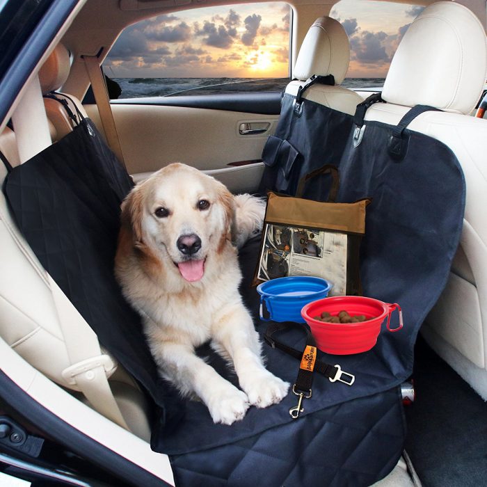 Manufacturer Wholesale Supply Soft Quilted Oxford Pet Car Seat Cover Car Seat Cover for Dog