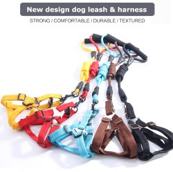 Manufacturer wholesale nylon dog leash and collar dog leash dog harness
