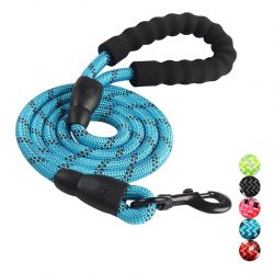 Factory wholesale Dog Leash With Comfortable Padded Handle Reflective Dog Leash