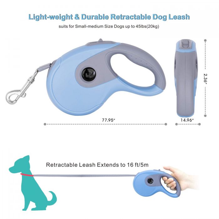 Manufacturer wholesale dog walking leash durable retractable dog leash