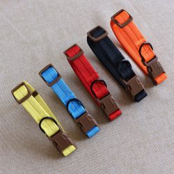 manufacturer wholesale nylon dog collar with buckle dog collar
