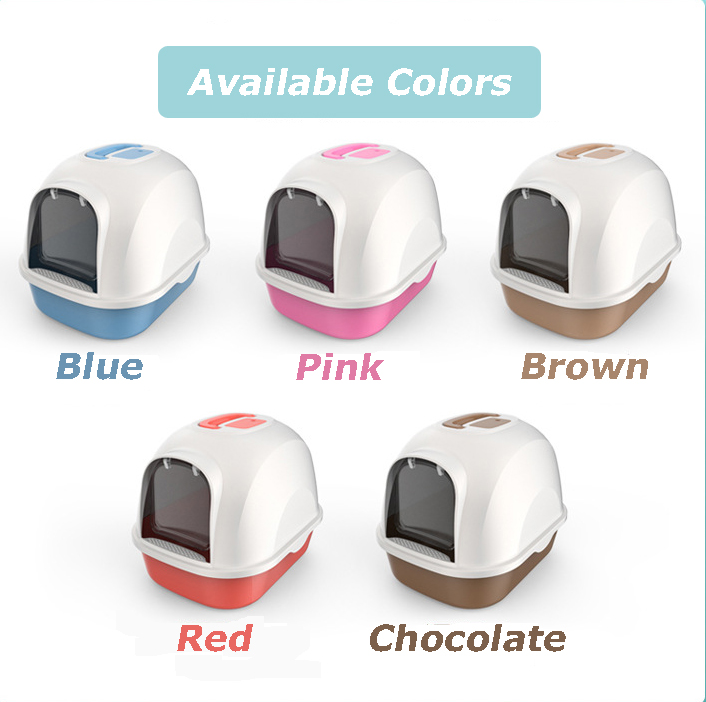 Factory wholesale cat toilet cat litter box with free scoop