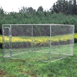 High quality large outdoor metal chain link dog kennel manufacturer