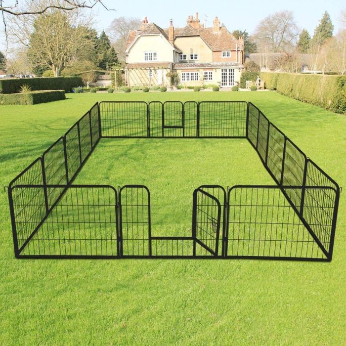 Factory Wholesale Supply Dog Run Metal Wire Pet Dog Exercise Pen Dog Playpen