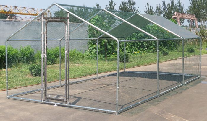 Manufacturer wholesale chicken coop backyard large metal chicken cage