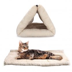 Luxury Portable soft warm cozy Cat Cave Pet Bed Cat Tunnel Bed