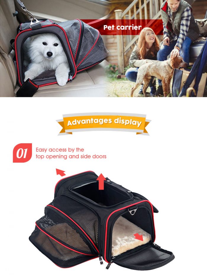 Dog Carrier Pet Travel Bag Pet Carrier Bag