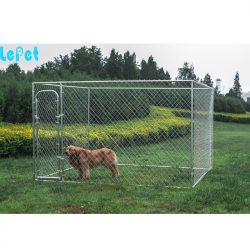 High quality large outdoor metal chain link dog kennel manufacturer