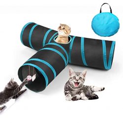 Collapsible Cat Toy Tunnel Foldable Cat tunnel Cat Play Cube Tunnel