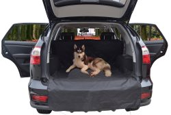 Factory wholesale deluxe waterproof quilted dog travel cargo liner