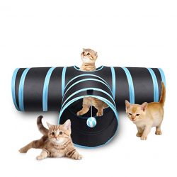 Cat Toy Tunnel Foldable Cat tunnel Cat Play Cube Tunnel